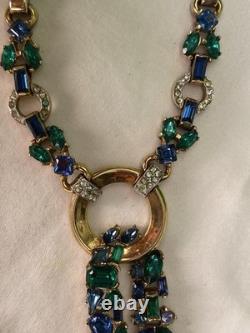 Trifari Vintage Crown Necklace Mid 1930's To 1955 Alfred Philippe