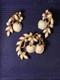 Trifari alfred philippe Double Apple Brooch And Matching Earrings