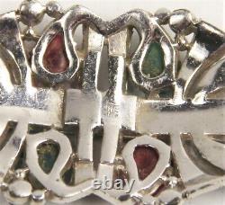 VINTAGE Jewelry 30s SIGNED KTF Alfred Philippe TRIFARI TUTTI FRUTTI BROOCH
