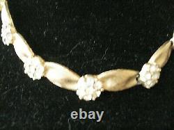 VINTAGE TRIFARI Alfred Philippe BIRTHDAY SERIES RIBBON RHINESTONE NECKLACE