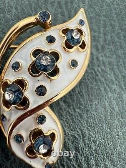VINTAGE? TRIFARI Alfred Philippe BUTTERFLY BROOCH PIN? Jewels of India Moghul
