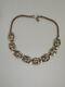 VTG Alfred Philippe Trifari Pat Pend Necklace Diamante Pearl & Gold Plate c1940