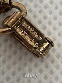 VTG Alfred Philippe Trifari Pat Pend Necklace Diamante Pearl & Gold Plate c1940