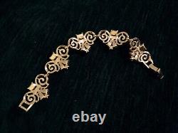 VTG TRIFARI Jewels of India Mogul Multi colored Alfred Philippe revival Bracelet