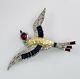 Very Rare 1940 Trifari Alfred Philippe Flying Bird with Pearl Belly