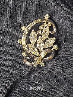 Vintage 1930s ART DECO Signed Trifari Pat Pend Brooch