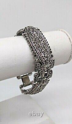 Vintage, 1930s KTF Trifari Rare Alfred Philippe Art Deco Rhinestone BRACELET