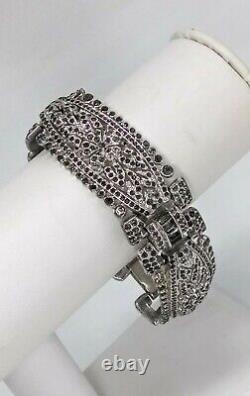 Vintage, 1930s KTF Trifari Rare Alfred Philippe Art Deco Rhinestone BRACELET