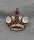 Vintage 1930s Trifari Alfred Philippe Sterling Crown Pin