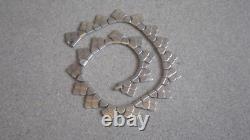 Vintage 1940's Alfred Philippe Crown Trifari Pat Pend Articulated Scale Necklace