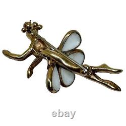 Vintage 1950s TRIFARI Alfred Philippe Petalettes Beau Belles Ballet Dancers Pair