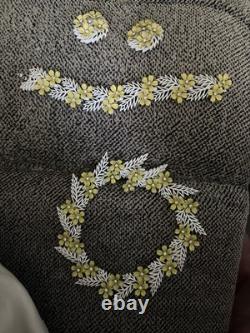 Vintage 1958 Crown Trifari Alfred Philippe Flowering Fern DemiParure Jewelry Set