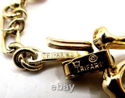 Vintage 50's ALFRED PHILIPPE Crown TRIFARI Rhinestone Ribbon & Bows Necklace Set