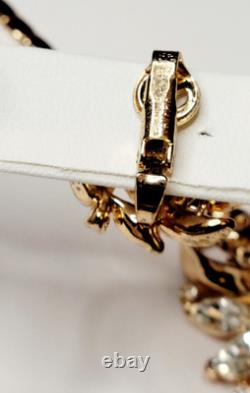 Vintage Alfred Philippe 1940s Trifari Pat. Pend Set Gold Plated Rhinestones