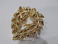 Vintage Alfred Philippe Crown Trifari Amethyst Rhinestone 1940s Flower Brooch