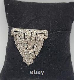 Vintage Alfred Philippe Crown Trifari Clip-Mates Dress Shoe Clips Brooch 1936