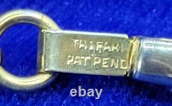 Vintage Alfred Philippe TRIFARI Pat. Pend. Molded Glass Floral Tulip 16 Choker
