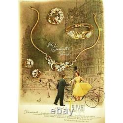 Vintage Alfred Philippe Trifari Pat. Pend. Promenade Necklace and Bracelet 1952