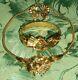 Vintage Alfred Philippe Trifari Scottish Thistle Necklace/bracelet/earrings Set