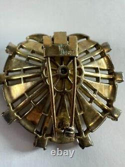 Vintage Brooch Trifari Fur Clip Alfred Philippe Dream Shell Sterling Rare 1940s