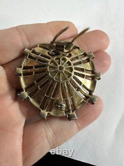 Vintage Brooch Trifari Fur Clip Alfred Philippe Dream Shell Sterling Rare 1940s