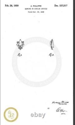 Vintage C1949 Trifari Alfred Philippe Claire De Lune Moonstone Necklace Clips