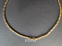 Vintage C1949 Trifari Alfred Philippe Claire De Lune Moonstone Ruby Necklace