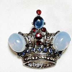 Vintage Crown Trifari Alfred Philippe Crown Brooch