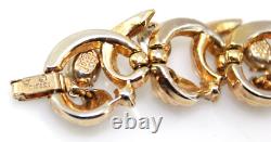 Vintage Crown Trifari Alfred Philippe Dangle Crystals Necklace Bracelet Set