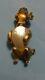 Vintage Crown Trifari Alfred Philippe Jelly Belly Poodle Dog Figural Brooch