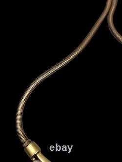 Vintage Crown Trifari Alfred Philippe Necklace Leaf Motif Book Piece Signed