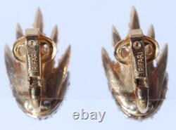 Vintage Crown Trifari Alfred Philippe Starflight Fireworks Sapphire