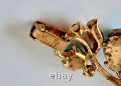 Vintage Crown Trifari Alfred Philippe Thermoset Pebble Beach Parure