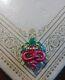 Vintage Crown Trifari Alfred Phillipe Garden Of Eden Enameled RARE Snake Brooch