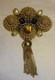 Vintage Custom Alfred Philippe Rhinestone Crown Trifari Brooch Pin Chunky Large