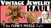 Vintage Jewelry Haul 14k Gold Thrift Store Finds Wow