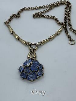 Vintage Rare Crown Trifari Necklace By Alfred Philippe