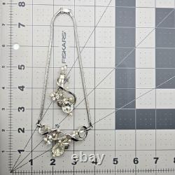 Vintage TRIFARI Alfred Philippe Gem of India Necklace and Brooch pin set