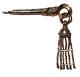 Vintage Trifari Alfred Philippe Articulated Dangles Pin/Chatelaine Pin