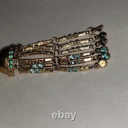 Vintage Trifari Alfred Philippe Articulated Dangles Pin/Chatelaine Pin