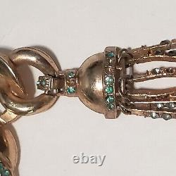 Vintage Trifari Alfred Philippe Articulated Dangles Pin/Chatelaine Pin