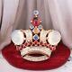 Vintage Trifari Alfred Philippe Brooch Pin Crown Sterling Silver Cabochon 1