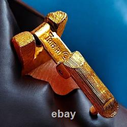 Vintage Trifari Alfred Philippe Clear Rhinestone Birthday Ribbon Link Bracelet