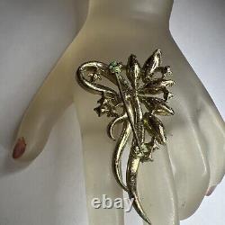Vintage Trifari Alfred Philippe Crystal Rhinestone Brooch Pin Signed