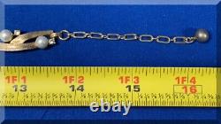 Vintage Trifari Alfred Philippe Demi Set Missing Loose Faux Pearl Free Shipping