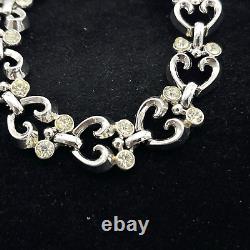 Vintage Trifari Alfred Philippe Queen of Hearts Necklace & Bracelet mini set