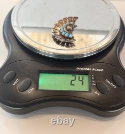 Vintage Trifari Alfred Philippe Sterling Fur Clip With Cabochons & Rhinestones Vintage Trifari Alfred Philippe Sterling Fur Clip With Cabochons & Rhinestones
