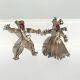 Vintage Trifari Alfred Philippe Sterling Nenette & Rintintin Rag Doll Brooches