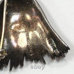 Vintage Trifari Alfred Philippe Sterling Nenette & Rintintin Rag Doll Brooches