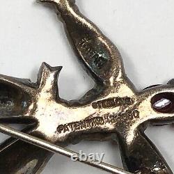 Vintage Trifari Alfred Philippe Sterling Nenette & Rintintin Rag Doll Brooches